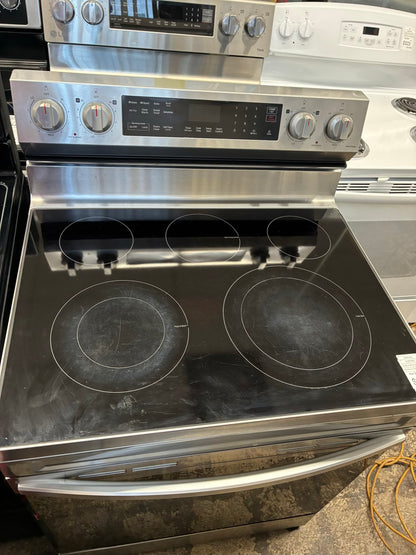 Samsung electric range black 5 burners 30” air fryer