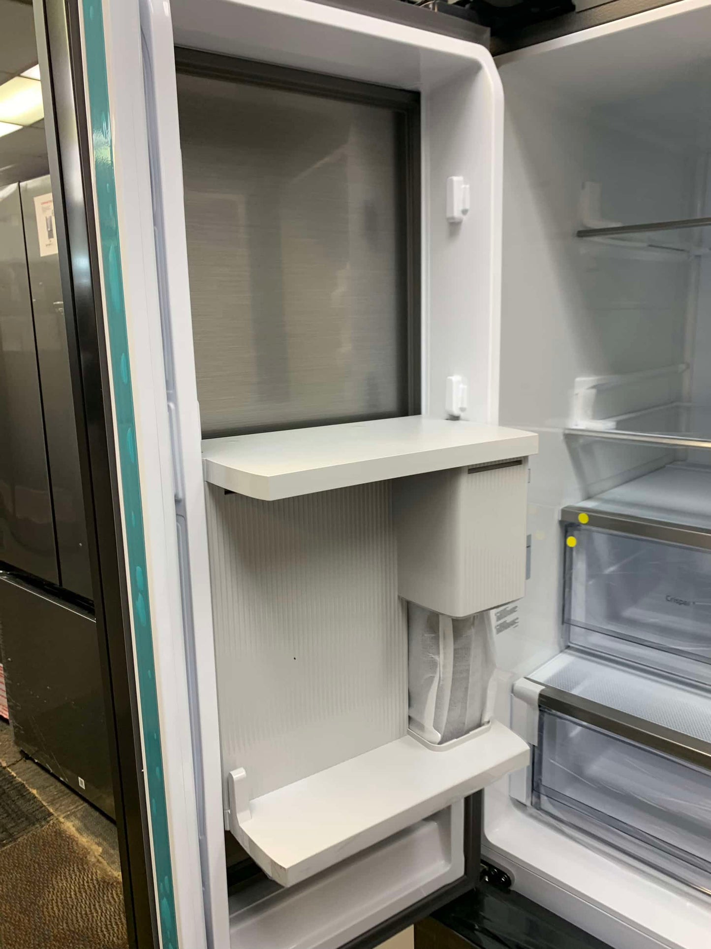 ★ Samsung Bespoke Open Box 30 cu. ft. 3-Door French Door Smart Refrigerator with Beverage Center in Stainless Steel, Standard 36” Depth RF789 - ST2