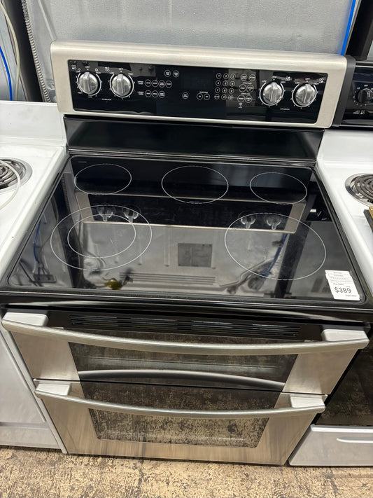 MAYTAG electric range stainless steel 30” double oven