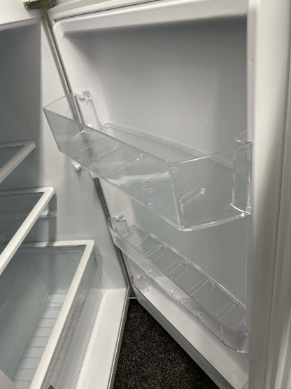 - ITEM: #RF96C Whirlpool top freezer white refrigerator  24 inc