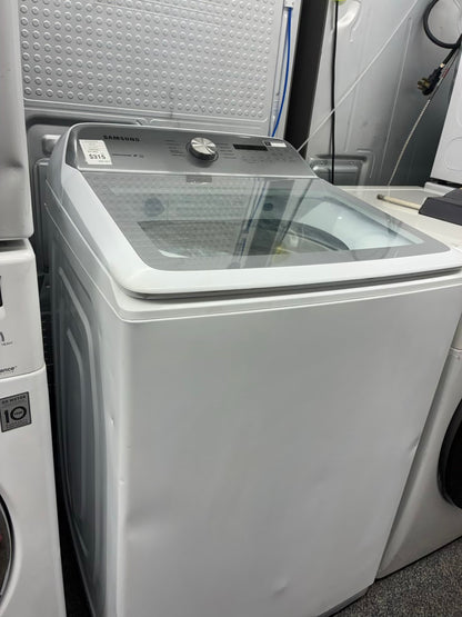 Samsung top load washer  large capacity side x side 27”
