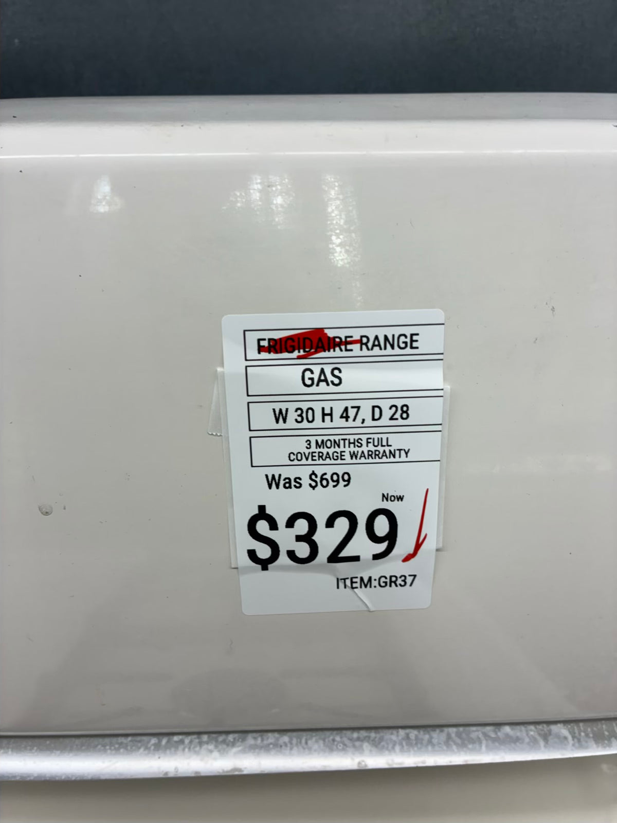 Kenmore Gas Range beige color  4 Burners 30”
