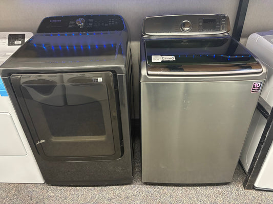 Samsung electric washer and dryer 27” large capacity