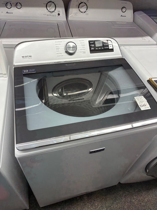 MAYTAG top load washer 27” large capacity WHITE