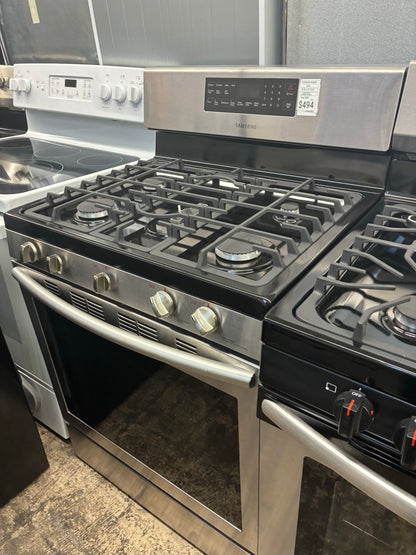 Samsung Gas Range Stainless Steel 5 Burners 30”