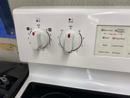 Item: #ER69S Samsung range electric 4 burner  30 in