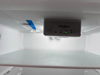 Whirpool top freezer stainless steel 28 inch