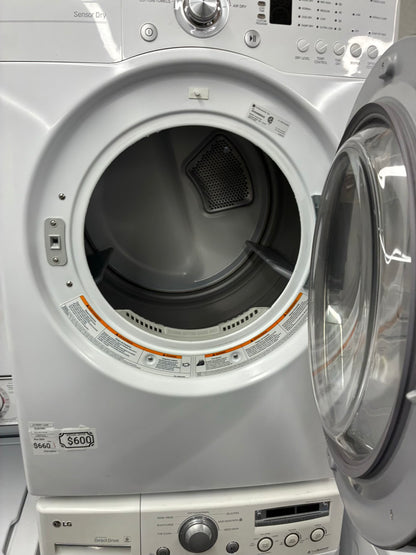 LG  electric washer and dryer 27” front load