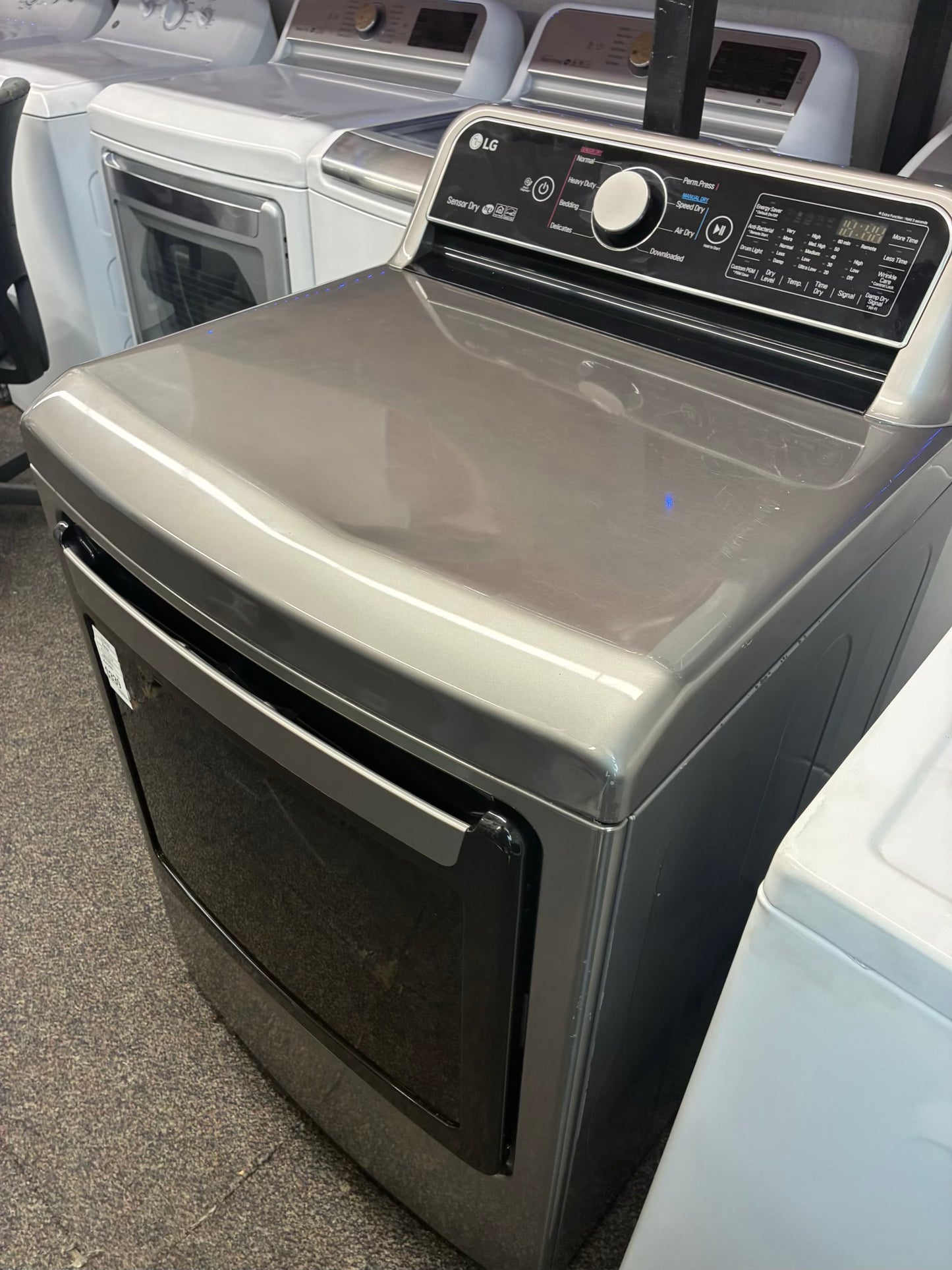 LG electric dryer 27” large capacity slate