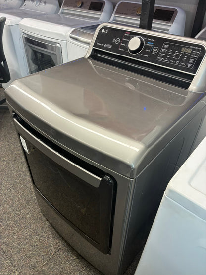 LG electric dryer 27” large capacity slate