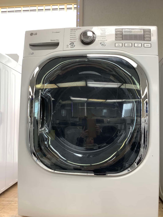 ITEM #ED392 LG front load electric dryer 220v  stackable large capacity stainless steel drum 27 in D