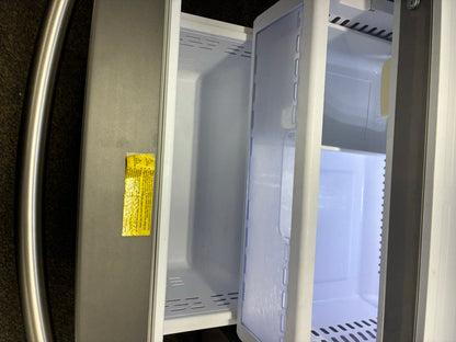 Samsung french door refrigerator stainless steel with ice maker 33” counter depth