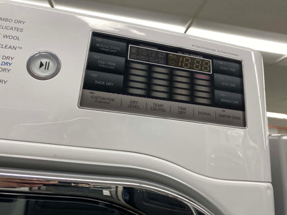 Item: #WD18S LG high efficiency and electric dryer stainless steel drum front load ,large capacity stackable or side by side 29” in
