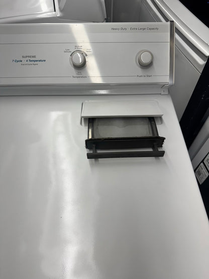 Whirpool supreme heavy duty extra large capacity electric dryer 220vlt