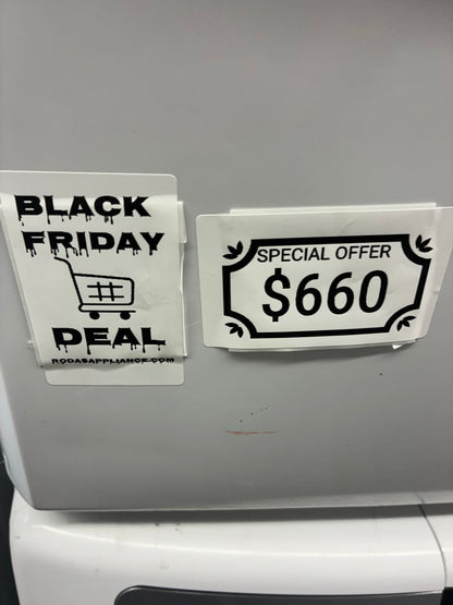 Gas Front load set Maytag washer and gas Kenmore dryer 27” large capacity