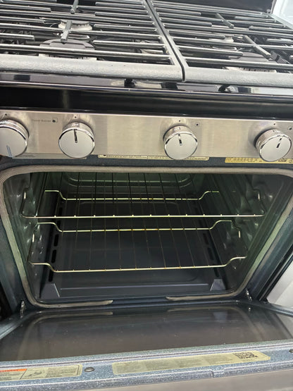 Whirlpool Gas Range stainless  steel5 Burners 30”