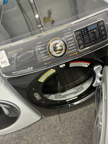 Samsung Electric Dryer 27”  slate  front load