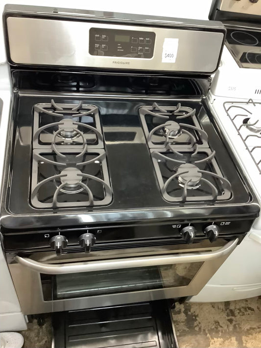 Frigidaire gas range stainless steel 4 burner