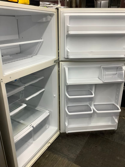 White Kenmore Top Freezer Refrigerator
