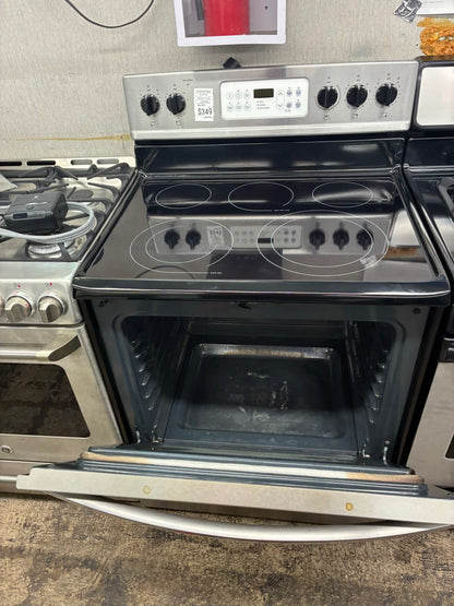 Frigidaire electric range stainless steel 30”