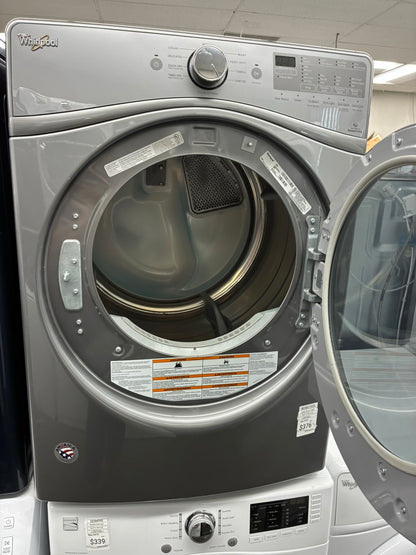 Whirlpool gas dryer 27” large capacity slate