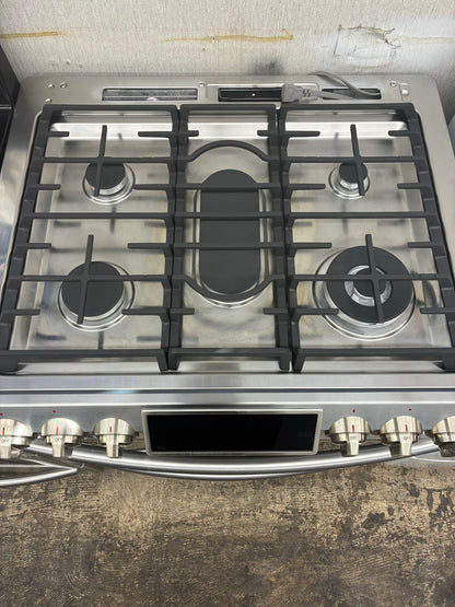Samsun Gas Range Stainless Steel 5 Burners 30”