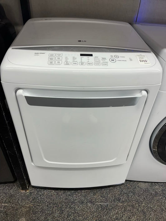 LG gas dryer 27” large capacity white