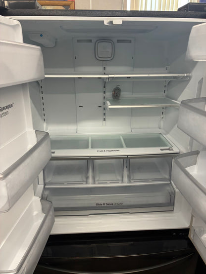 LG French door refrigerator stale stainless steel 36” ice maker water dispenser