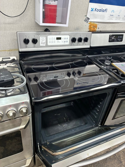 Frigidaire electric range stainless steel 30”