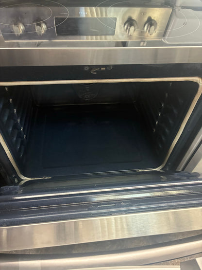 Samsung electric range stainless steel 30” 5 burners