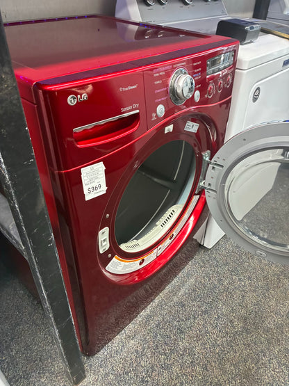 LG Electric Dryer 27”Red front load