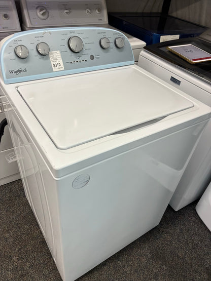 Whirlpool top load washer  large capacity side x side 27”ñ