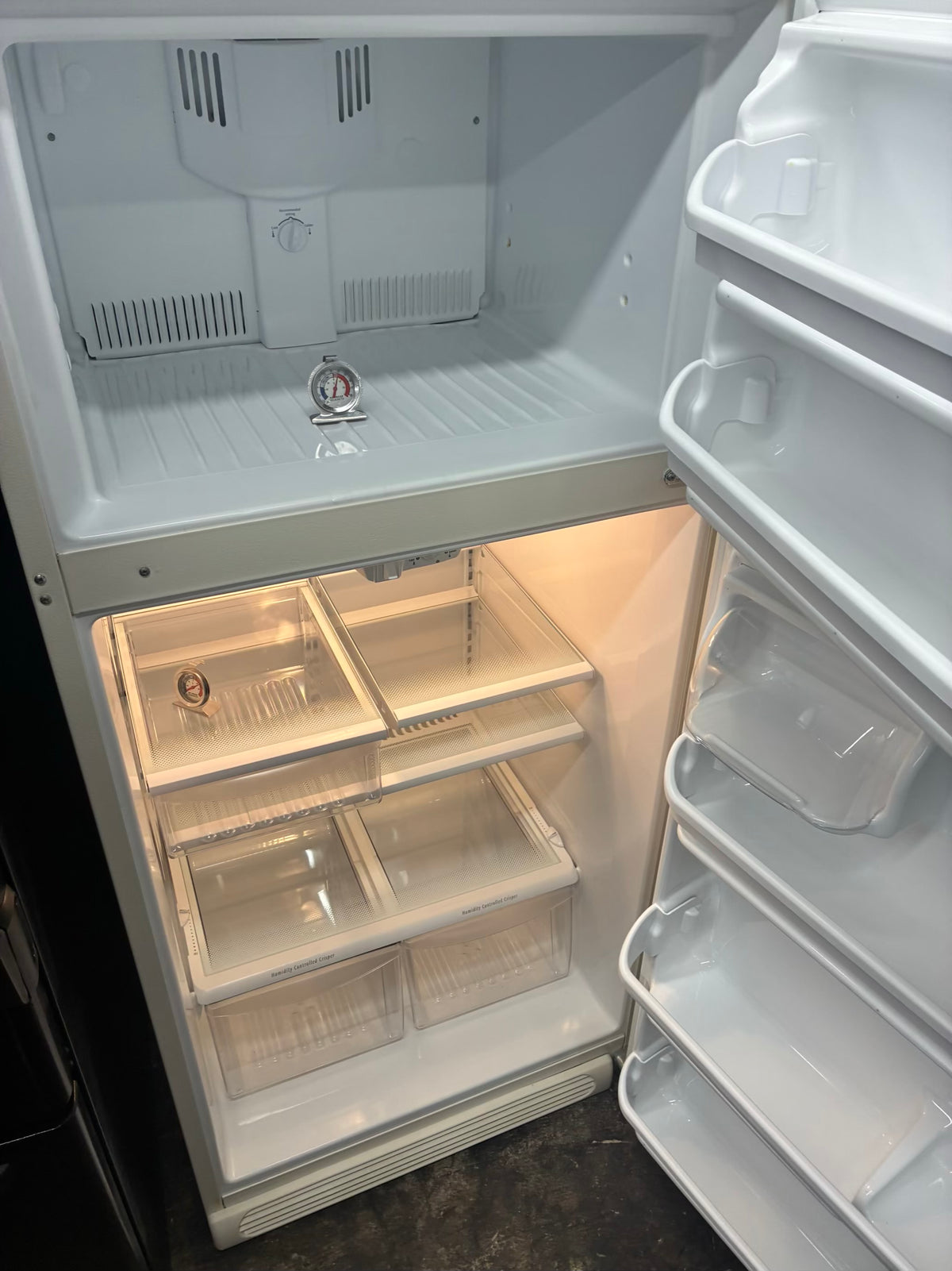 Frigidaire top freezer refrigerator  30”