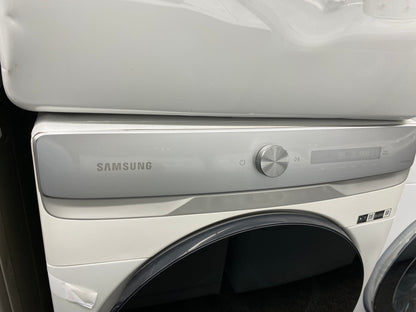 . ITEM #WD9421  Samsung Open Box 7.5 cu. ft. Smart Dial GAS Dryer with Super Speed in Ivory 27 in