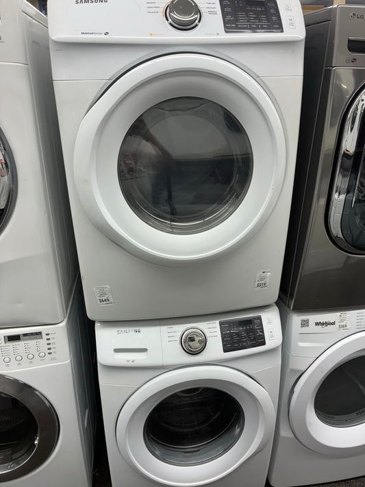 Samsung electric washer and dryer 27” front load