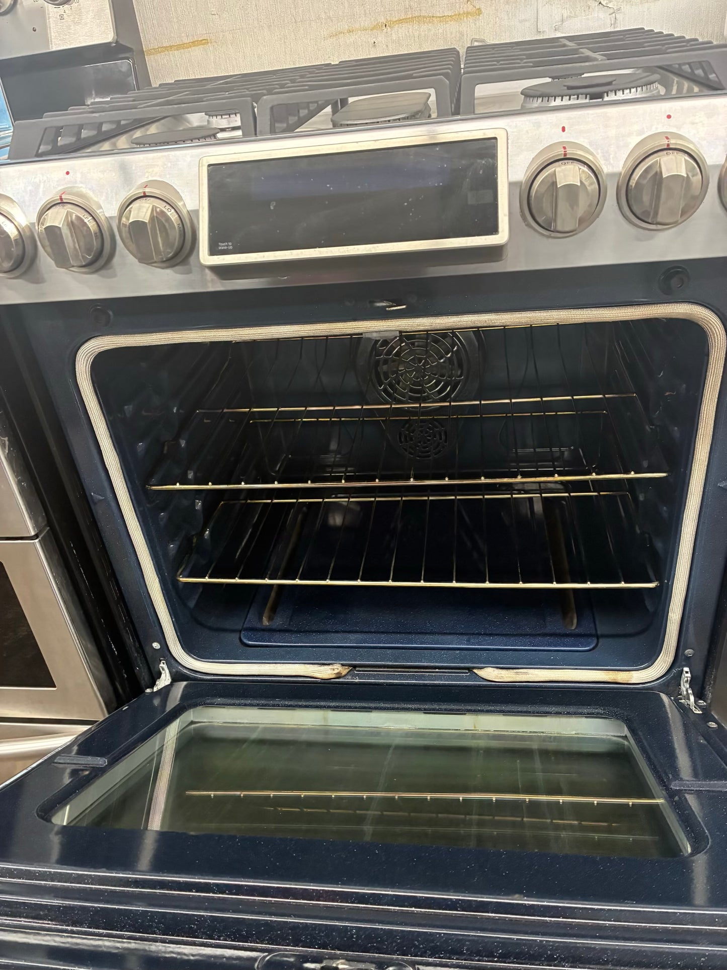 Samsun Gas Range Stainless Steel 5 Burners 30”