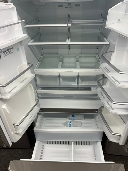 LG French door refrigerator stainless steel 33” ice maker water dispenser