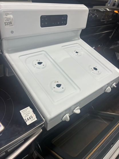 GE Gas Range beige color  4 Burners 30”