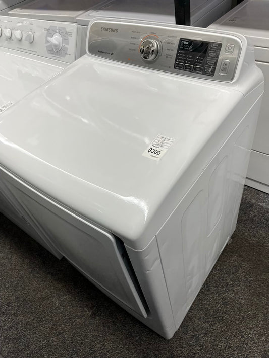 ^ ITEM: #ED93A Samsung  electric dryer 27” large capacity