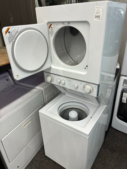 Whirlpool laundry center  washer and dryer set electric stackable 24”