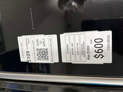 ITEM: GR06K ~ ★ KitchenAid 30-in Glass Top 5 burners 6.4-cu ft Convection Oven Freestanding Electric Range ( Stainless Steel with PRINTSHIELD Finish )