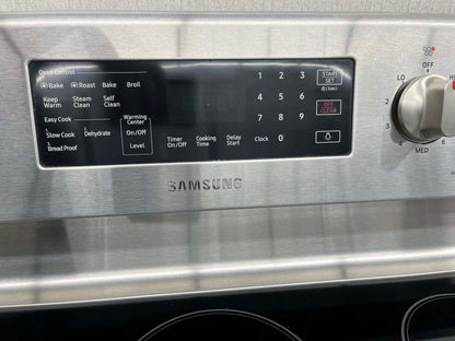 . ITEM #ER96B Samsung  Stainless steel electric range 5 burner 30 inch *more pictures soon