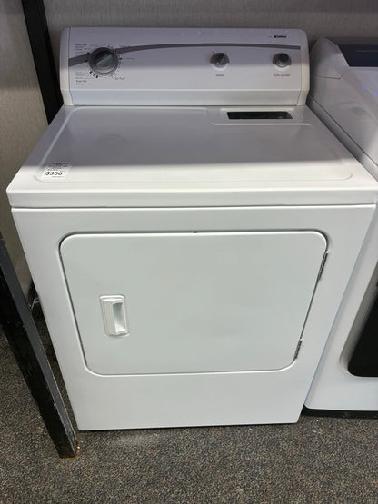 Kenmore gas dryer 29” large capacity white