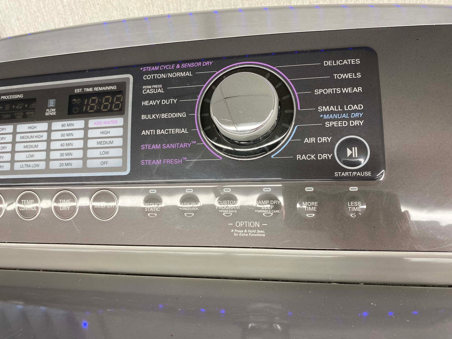 ITEM #ED301 LG electric dryer large capacity side x side 29 in