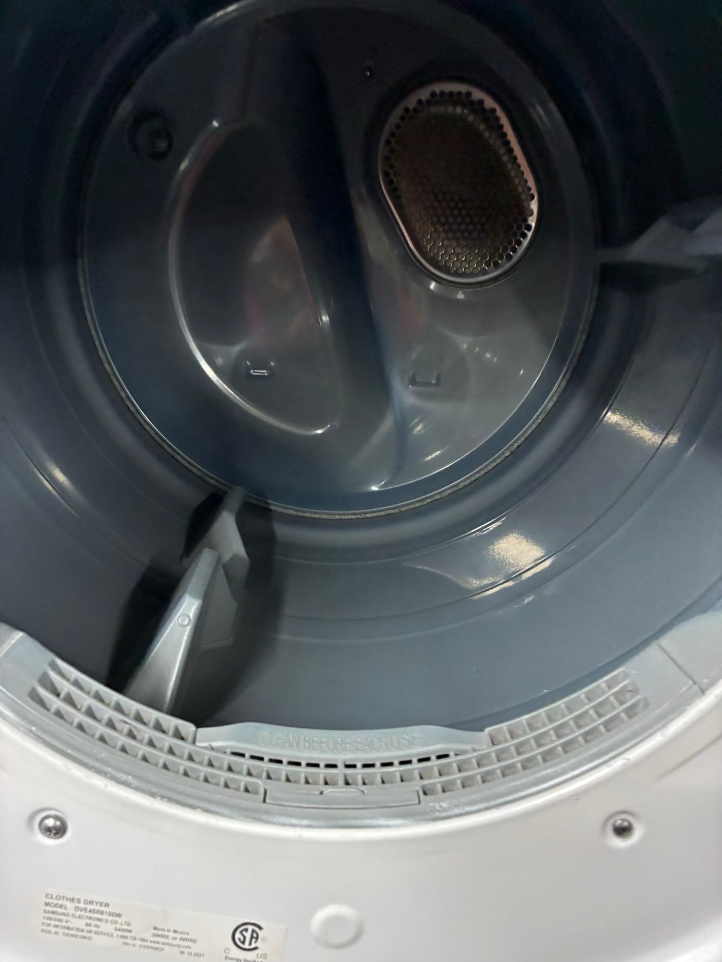 SAMSUNG WASHER N DRYER FRONT LOAD ELECTRIC 27” WHITE