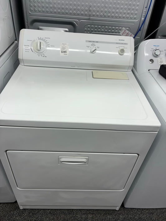 Kenmore side x side dryer electric 220v large capacity 29”