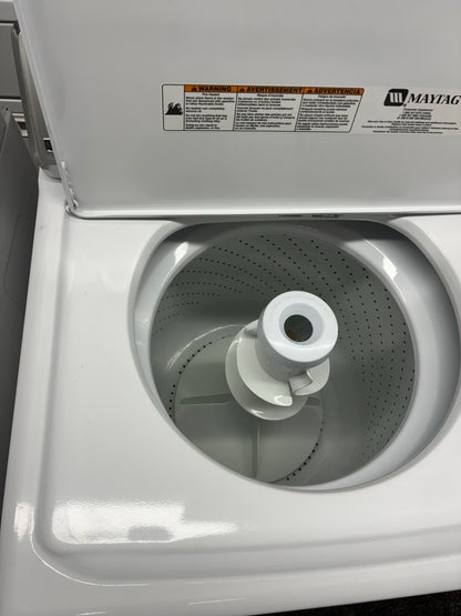 Maytag top load large capacity white 27”