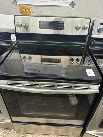 GE electric range stainless steel 30”