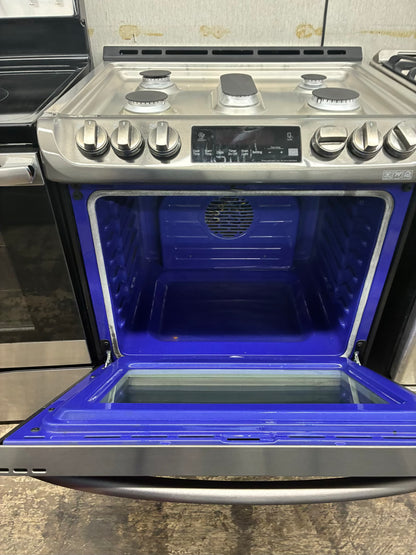 LG Gas Range Black 5 Burners 30”