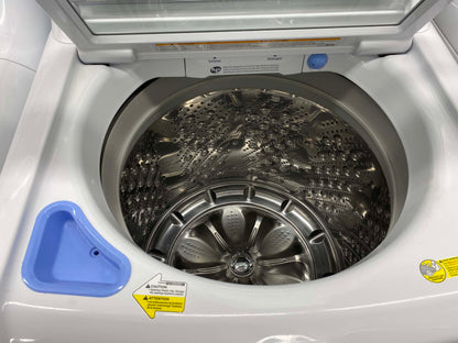 Item: #ED64B LG high efficiency and electric dryer andwqshing machine set stainless steel drum side by side 27”